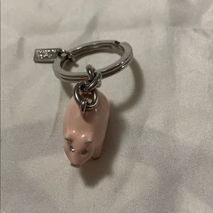 Coach key chain-Pig
